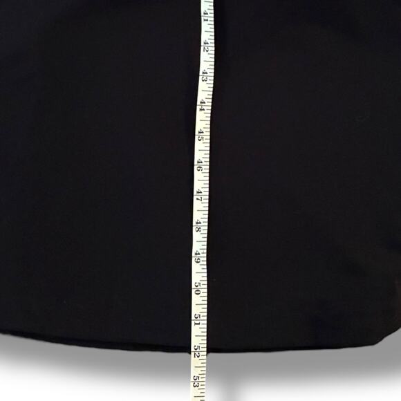 Chico's Dress NWT Size 3 (XL) Elbow-Sleeved Black Maxi Bateau Neckline A-Line - Picture 7 of 7